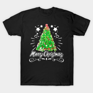 Christmas Tree Merry Christmas T-Shirt